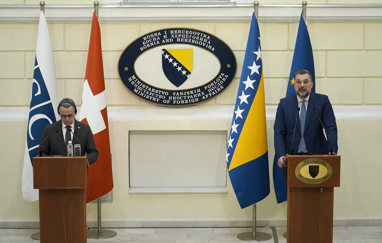 Konaković i Cassis u Sarajevu: Slobodni i transparentni izbori prioritet BiH i OSCE-a