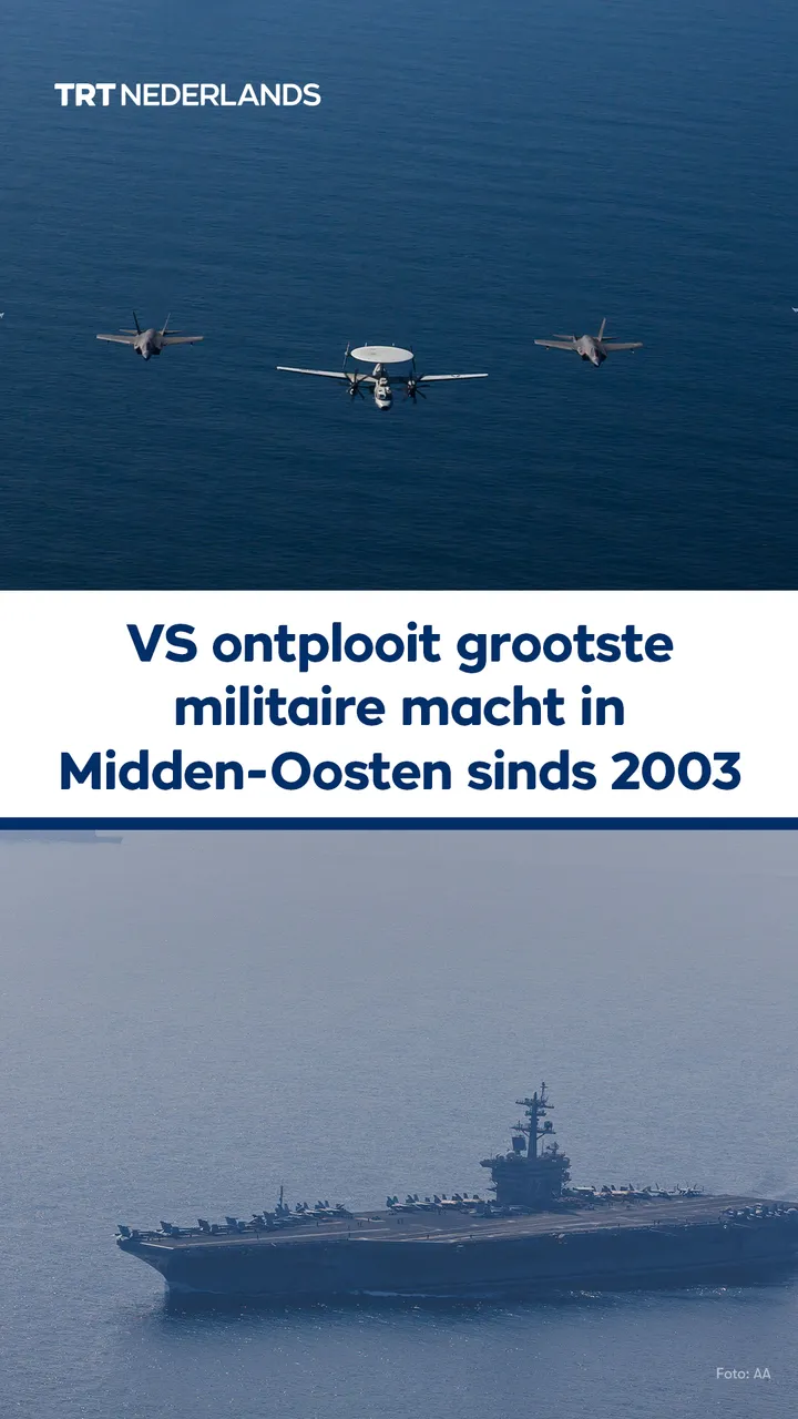 Trump zet alles op alles: Grootste Amerikaanse macht in Midden-Oosten sinds 2003
