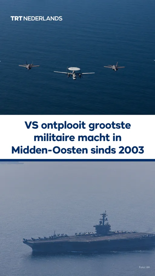 Trump zet alles op alles: Grootste Amerikaanse macht in Midden-Oosten sinds 2003