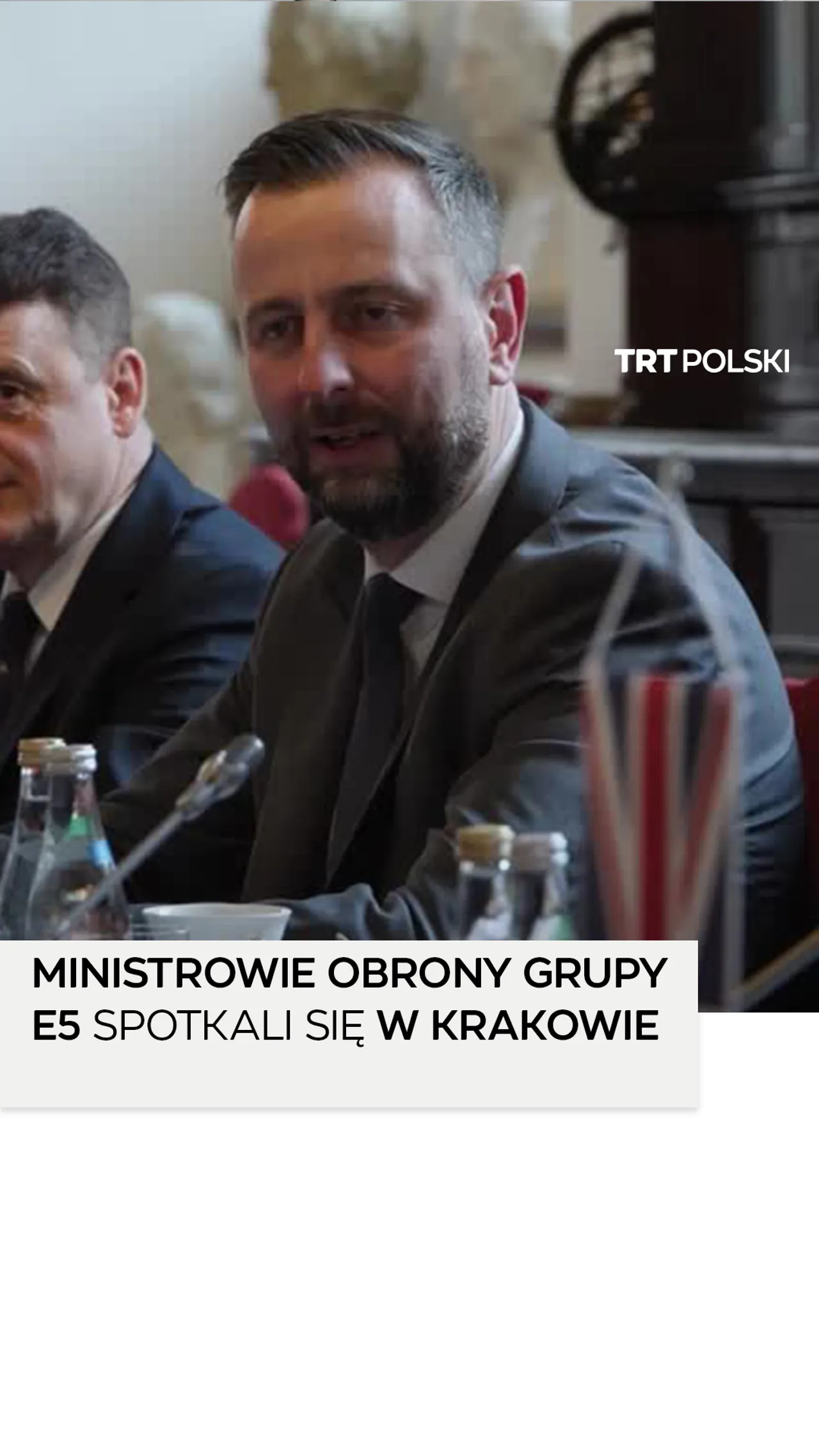 Ministrowie obrony grupy E5 spotkali się w Krakowie