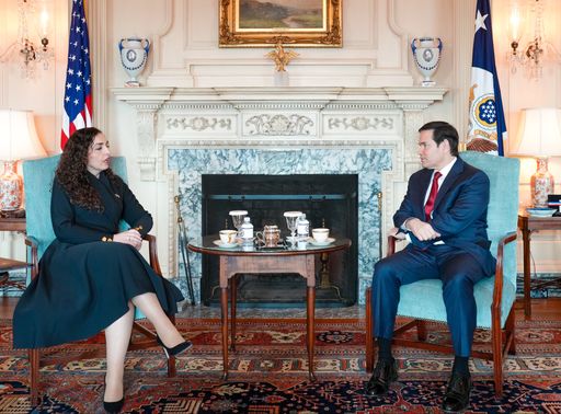 Rubio falënderon presidenten Osmani për kontributin në forcën e stabilizimit në Gaza