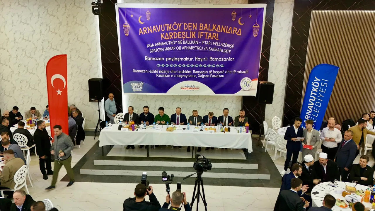 Komuna Arnavutkoy e Istanbulit organizon program iftari në Maqedoninë e Veriut