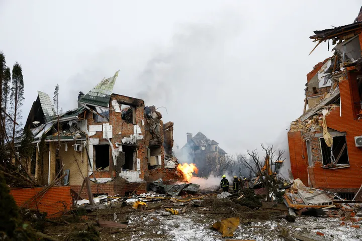 Russia strikes Ukraine's energy infrastructure, Kiev says