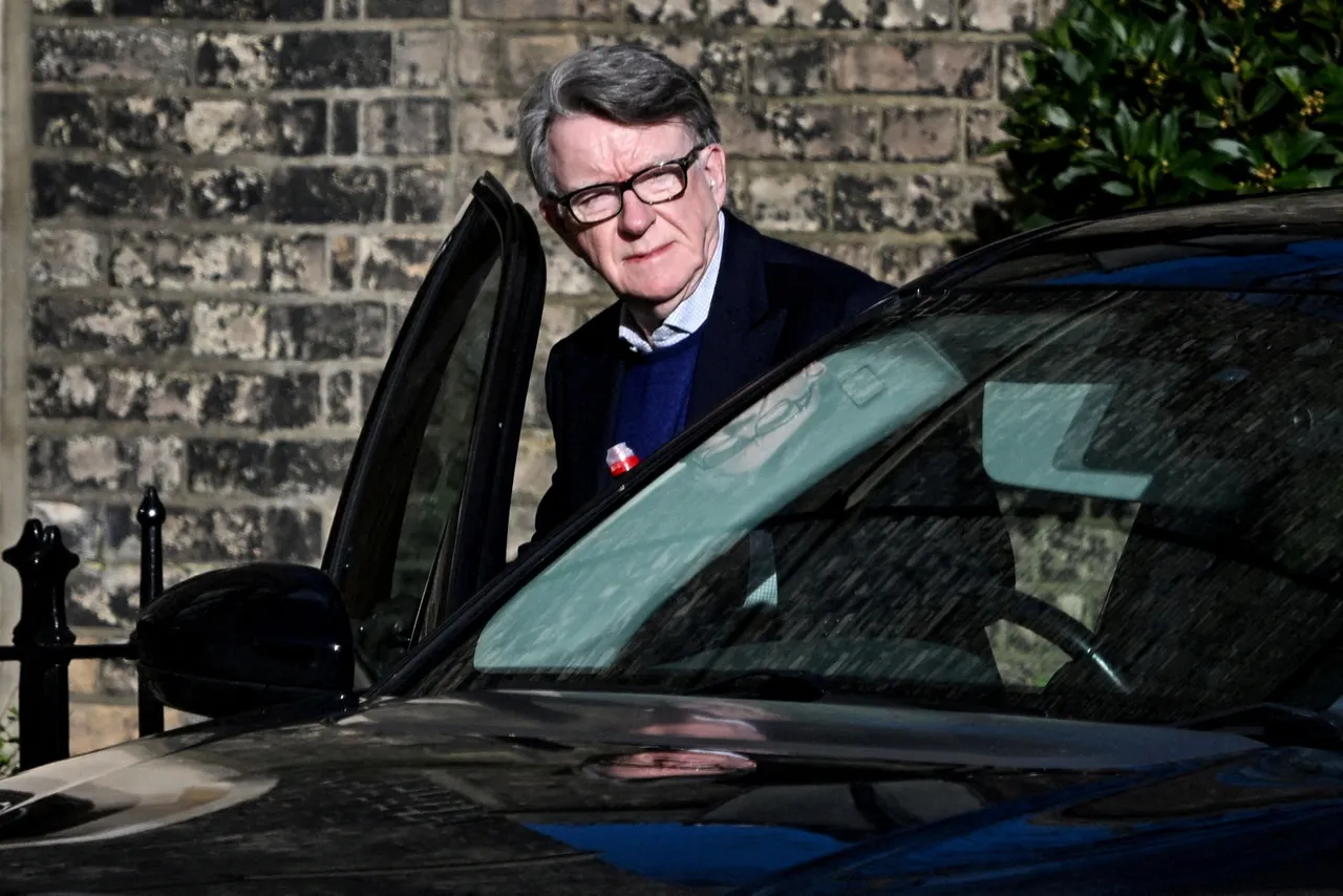 Former UK minister Mandelson arrested in Epstein-linked misconduct probe