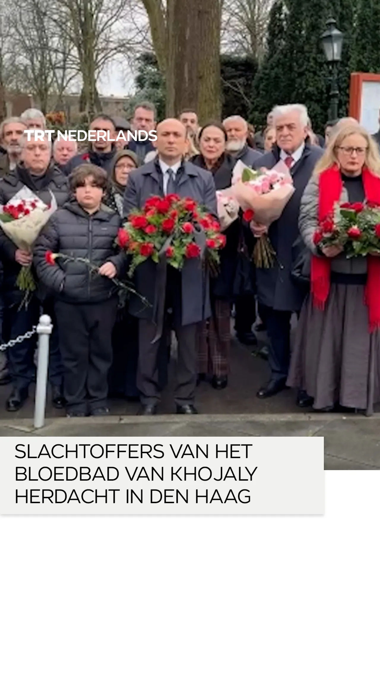 Slachtoffers van het bloedbad van Khojaly herdacht in Den Haag