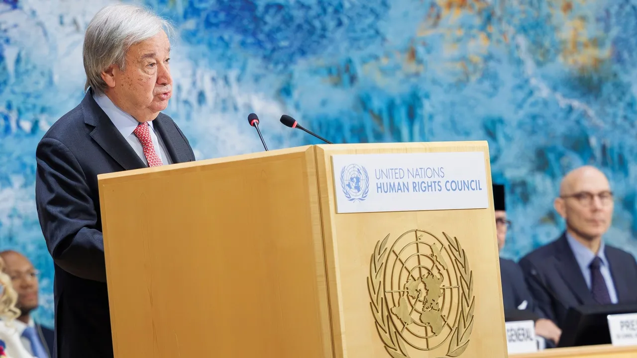 Гутерреш: «Решение о двух государствах уничтожают средь бела дня»