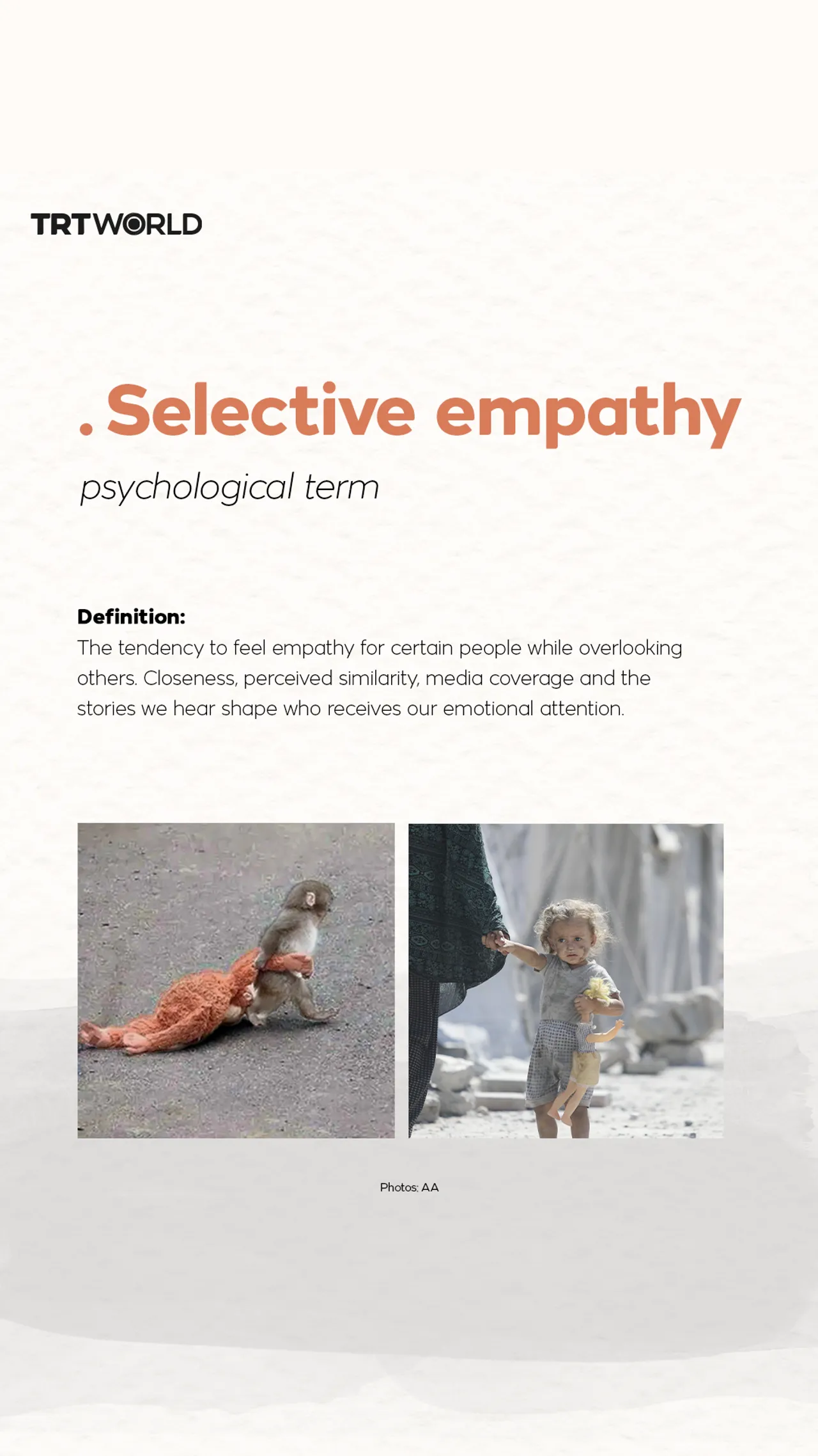 Selective allocation of emotional resources