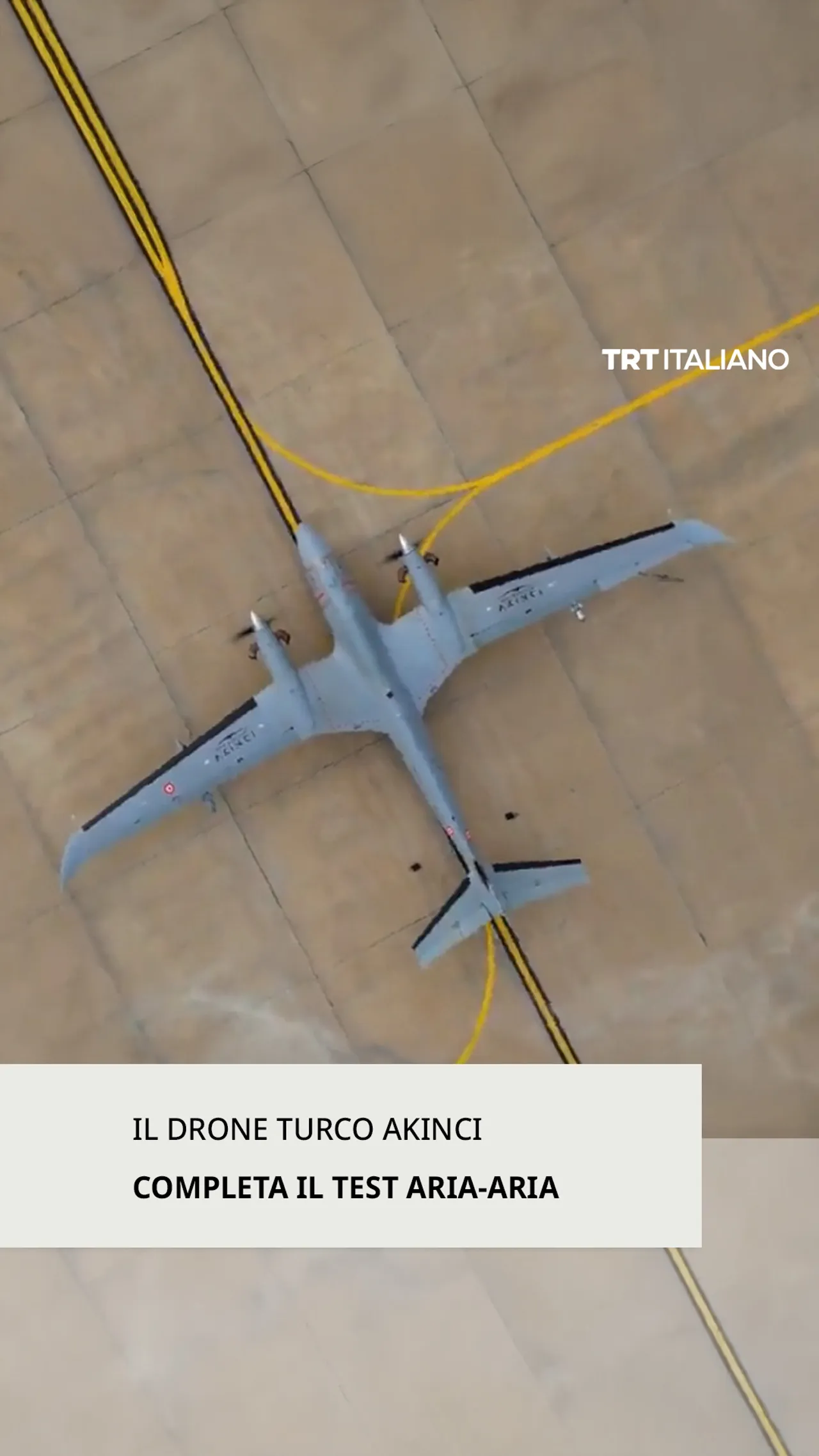 Il drone turco TİHA ha completato con successo il primo test di tiro aria-aria