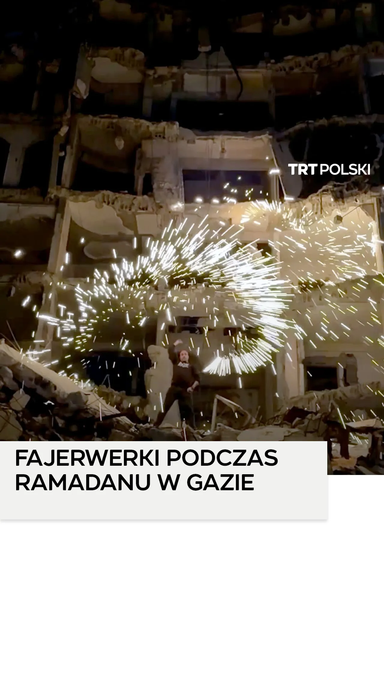 Palestyńczycy w Strefie Gazy podtrzymują ducha Ramadanu mimo przeciwności