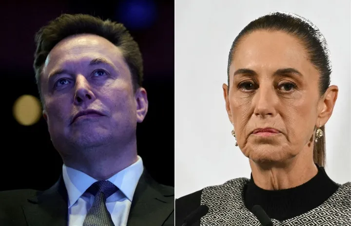 Sheinbaum considera acción legal contra Elon Musk por vincularla con carteles