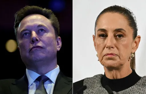 Sheinbaum considera acción legal contra Elon Musk por vincularla con carteles