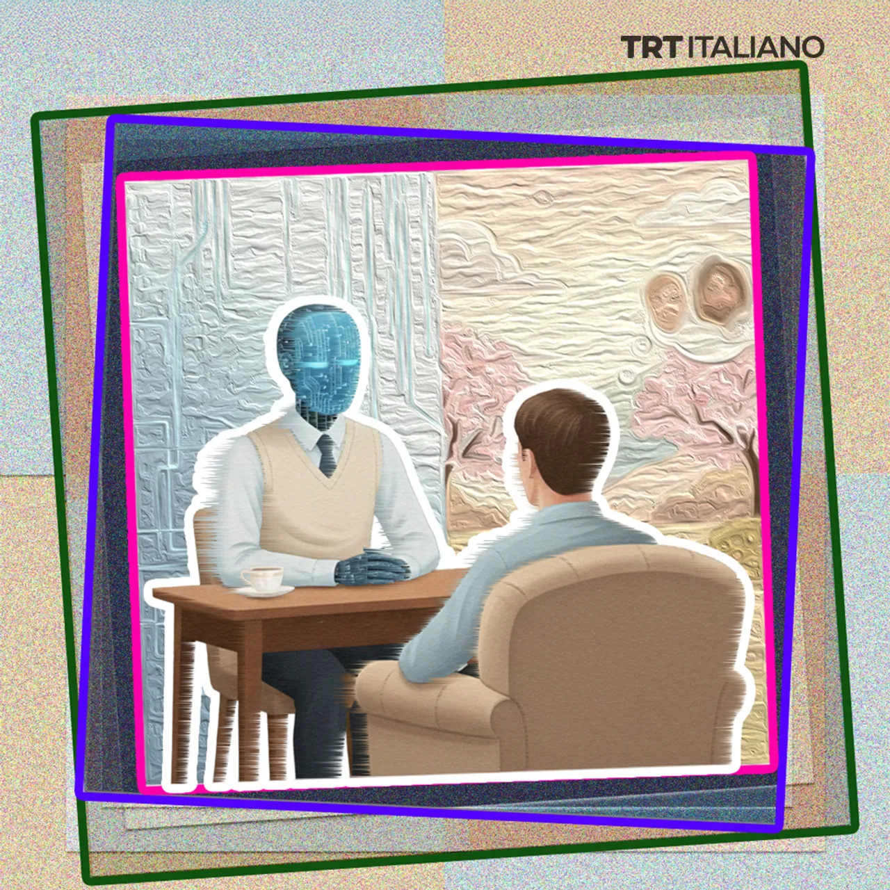 Parlare con l'intelligenza artificiale può alleviare stress e ansia temporaneamente?