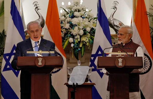 India's Modi visits Israel as US-Iran tensions mount