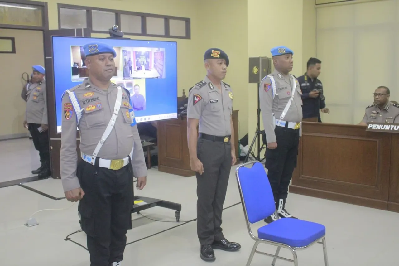 Bripda Masias, anggota Brimob Maluku dipecat usai aniaya pelajar hingga tewas di Tual, Maluku