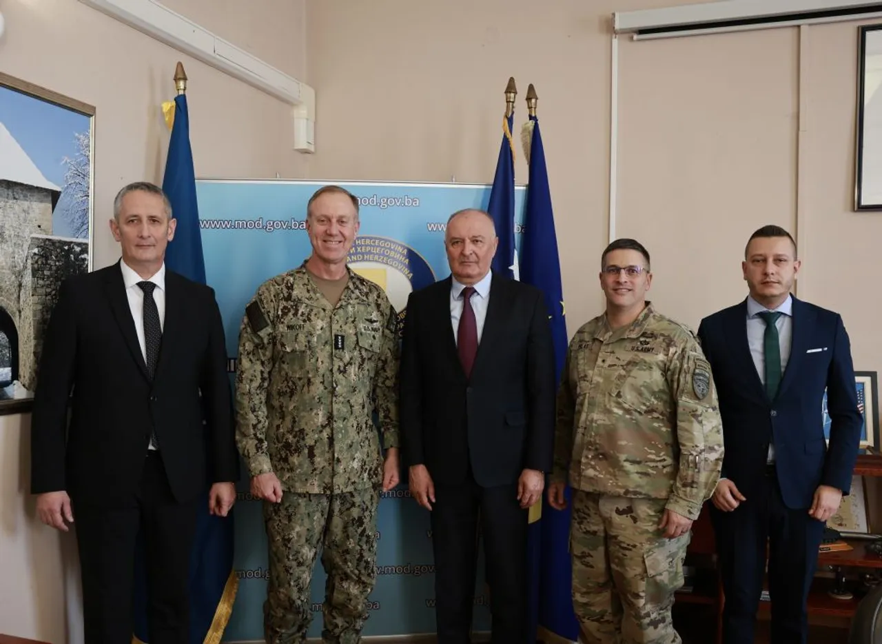 Sastanak Heleza i komandanta NATO-a Wikoffa: BiH ostaje čvrsto na euroatlantskom putu