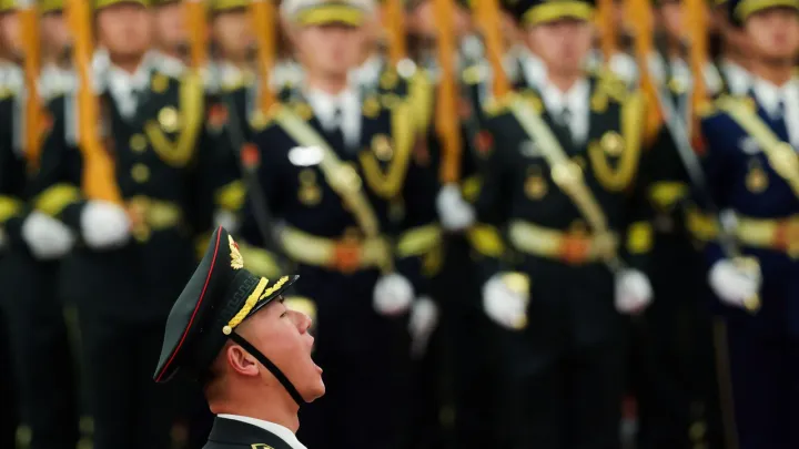 China removes nine senior military officers from country's parliament
