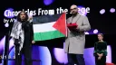 Hundreds of filmmakers back embattled Berlin festival chief over Palestinian flag photo