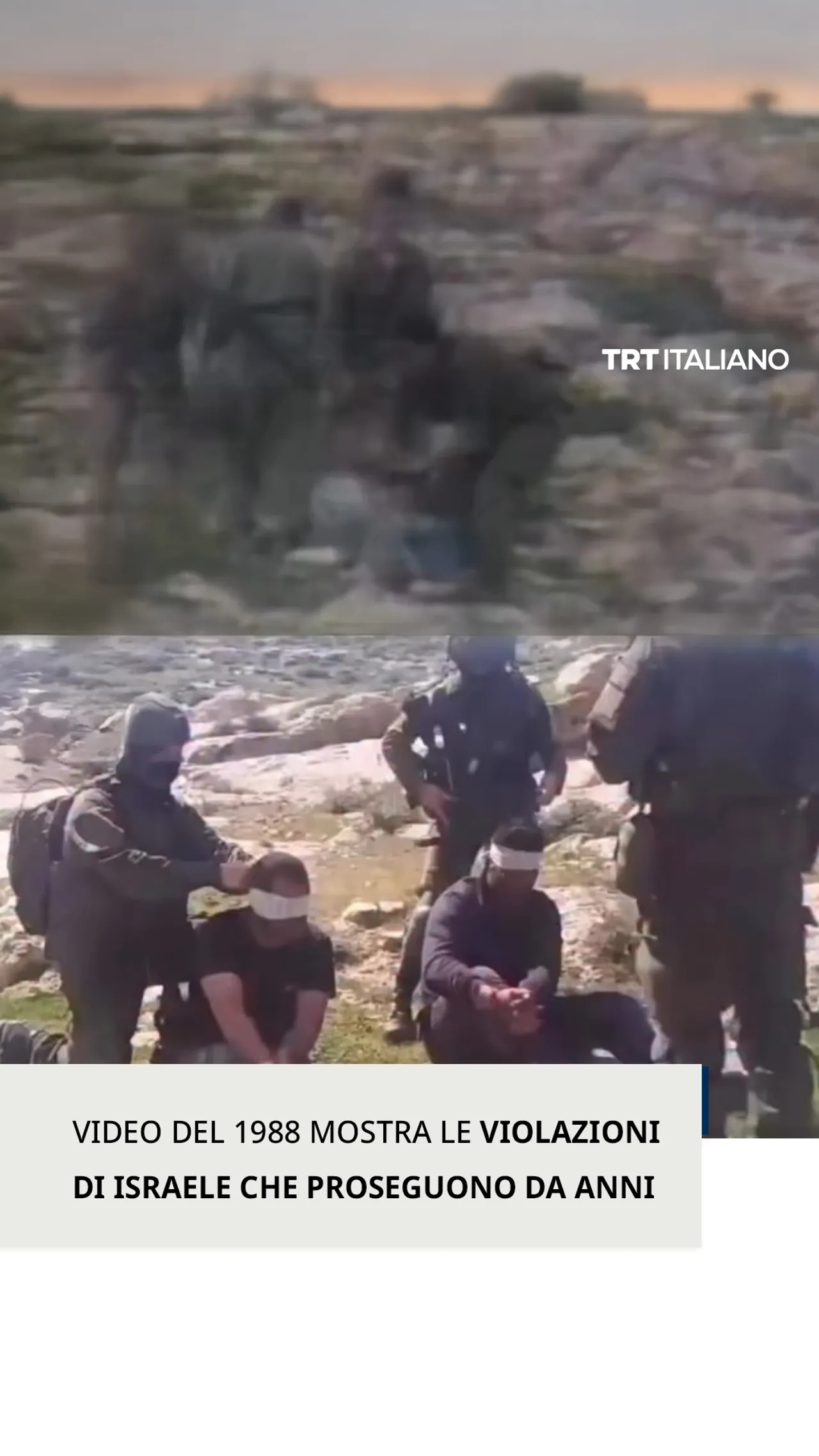 Video simili mostrano che la tortura di Israele continua in Palestina
