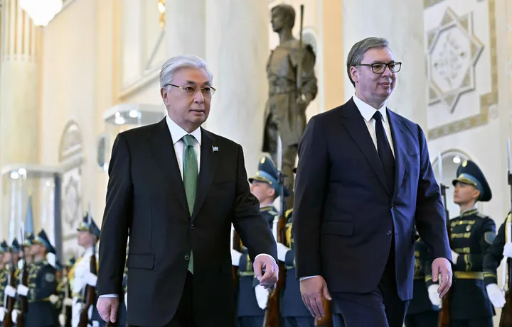 Казахстан будет обучать силовиков Сербии?