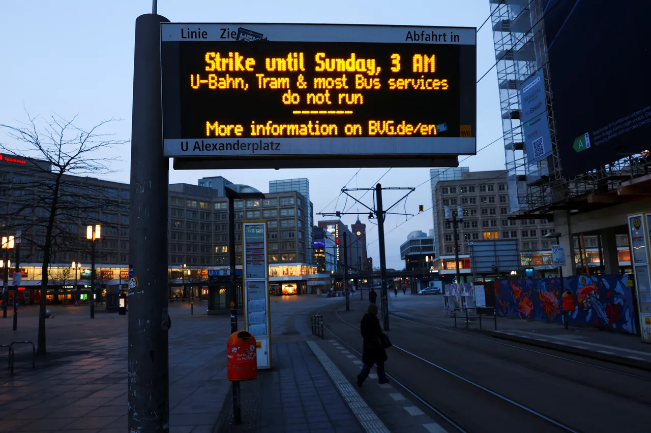 الثاني خلال فبراير.. اضطرابات واسعة تشلّ قطاع النقل العام في ألمانيا