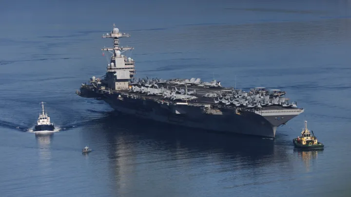 "جيرالد فورد" الأمريكية تصل إلى إسرائيل.. وطائرات تزود بالوقود تهبط في "بن غوريون"