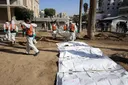 Gaza rescue teams suspend recovery of Palestinian bodies as fuel runs out
