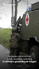 Geneeskundestudenten zullen verplichte opleiding in militaire geneeskunde krijgen