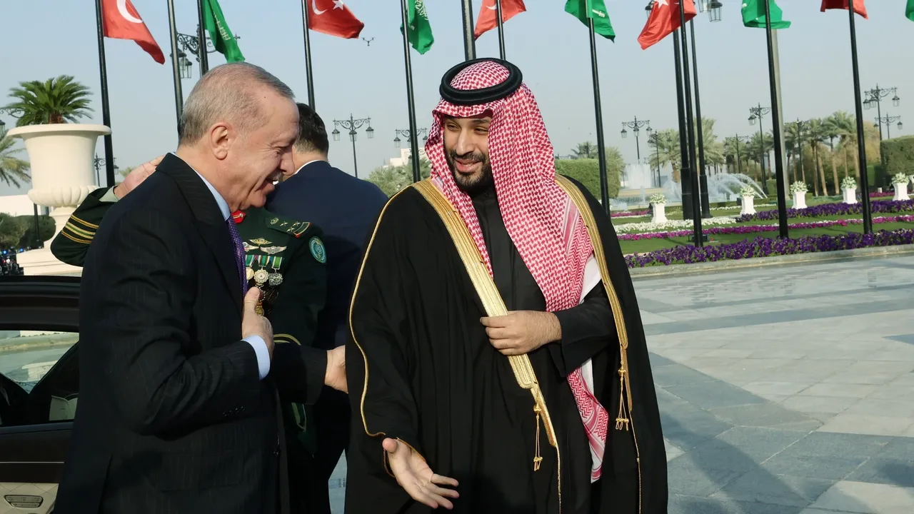 Shugaban Turkiyya Erdogan ya gana da Yarima Mai Jiran Gado na Saudiyya Mohammed bin Salman a Riyadh