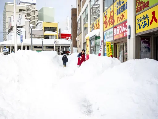 30 mortos no Japão devido à forte queda de neve
