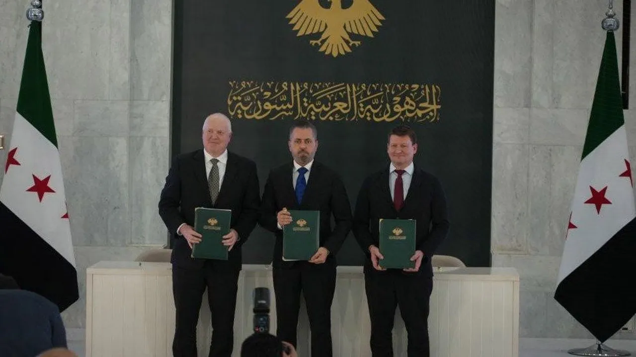 سوريا.. توقيع مذكرة تفاهم للتنقيب عن النفط والغاز بالمياه الإقليمية وباراك: آفاق لفرص أفضل