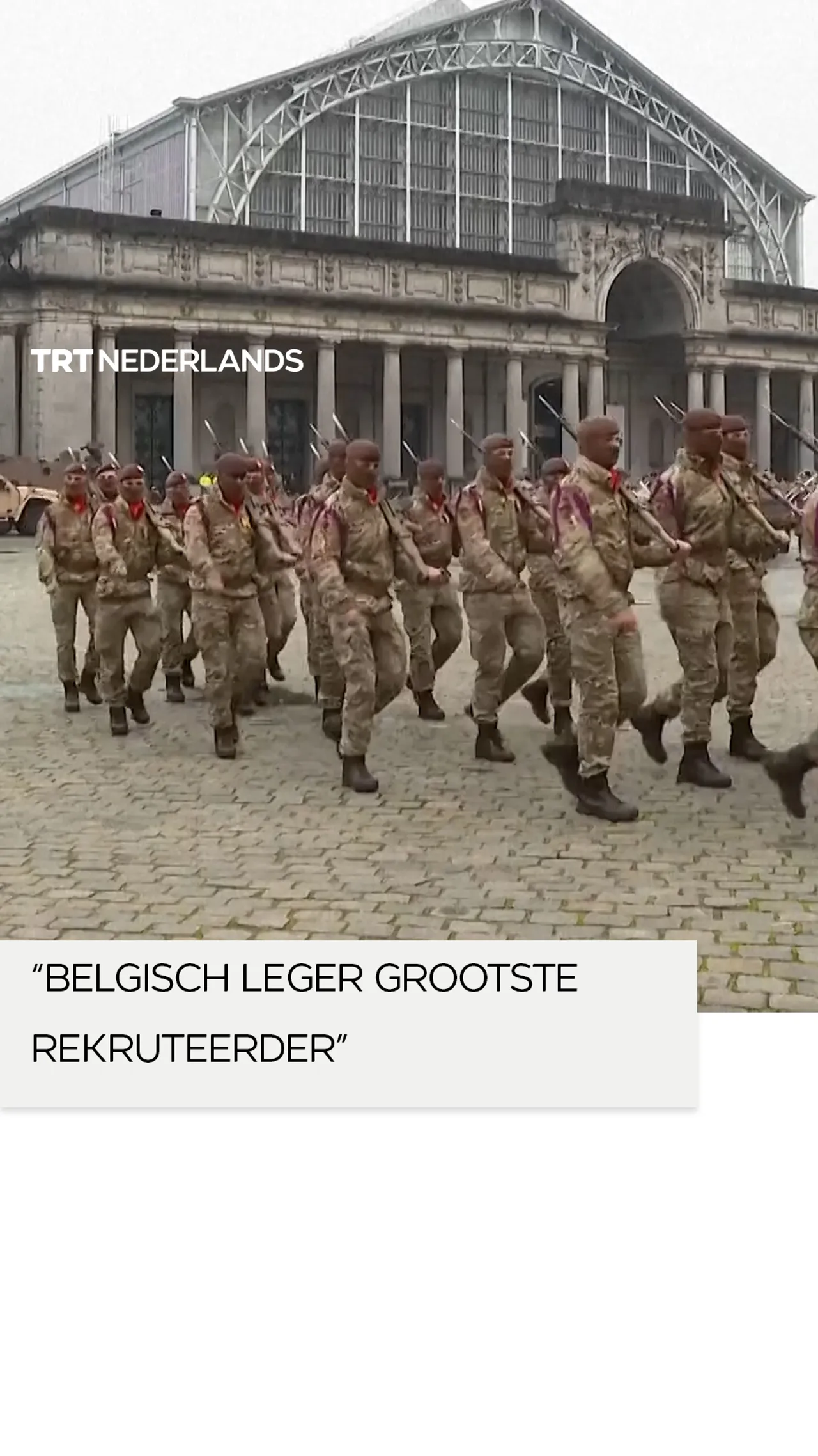 Belgische minister van Defensie: "We zijn de grootste rekruteerder van België"