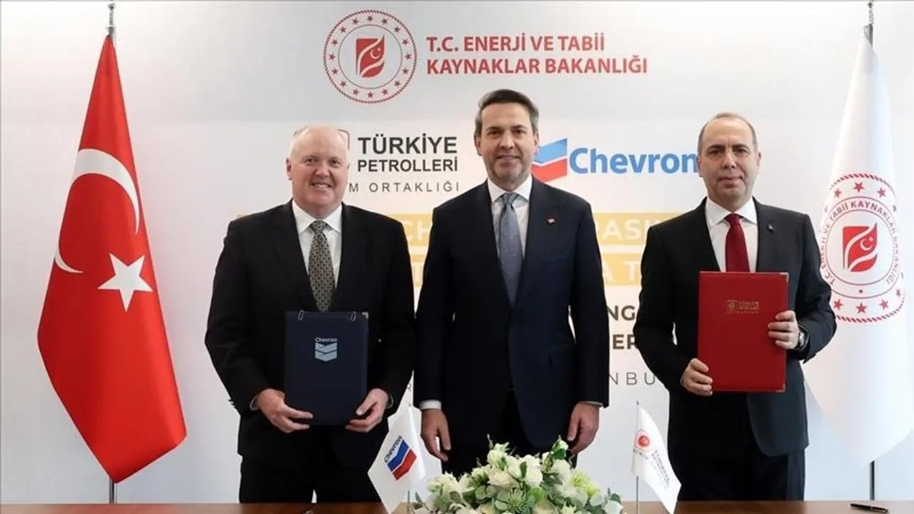 Kompania turke TPAO e Chevron nënshkruajnë memorandum mirëkuptimi për eksplorimin e naftës dhe gazit