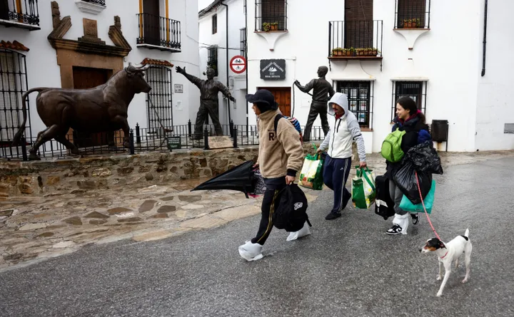Back-to-back storms hit Spain’s Andalusia as government seeks emergency funds