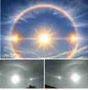 Solar Halo: Yadda mazauna birnin Jos a Nijeriya suka ga al'ajabin rabuwar Rana gida uku