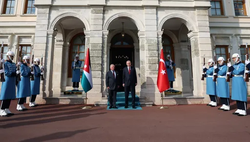 Turkish President Erdogan welcomes Jordan’s King Abdullah II in Istanbul