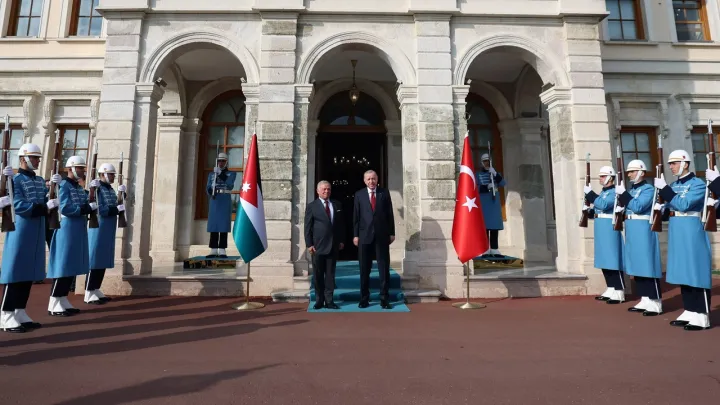 ترکیه و اردن روابط دوجانبه و همکاری‌های منطقه‌ای را بررسی کردند