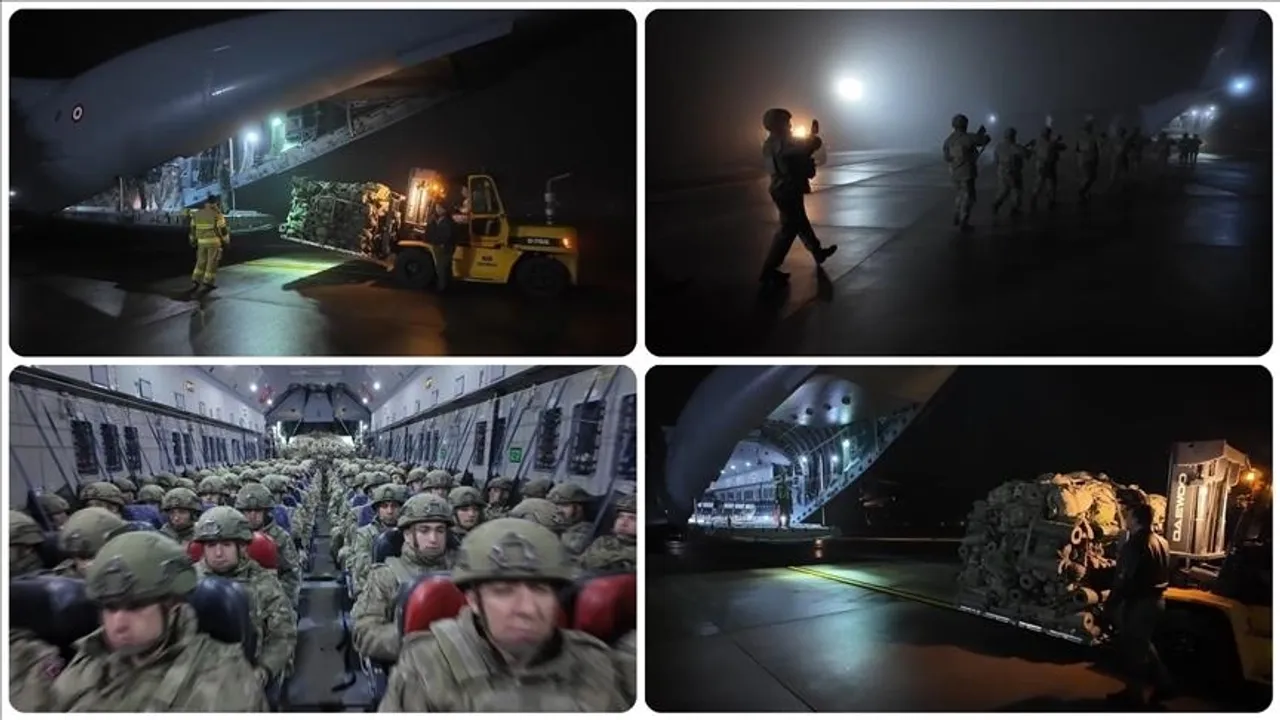 Avioni turk mbërrin në bazën ajrore gjermane Wunstorf në kuadër të stërvitjeve ushtarake të NATO-s