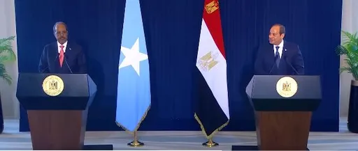 Egyptian, Somali presidents discuss bilateral ties, security cooperation