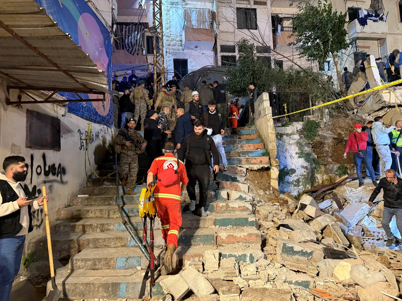 Livanda beşmərtəbəli binanın çökməsi nəticəsində həyatını itirənlərin sayı 9 nəfərə çatıb