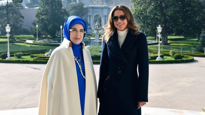 أمينة أردوغان: نأمل تعميق العلاقات التركية-الأردنية على أساس الثقة والاحترام