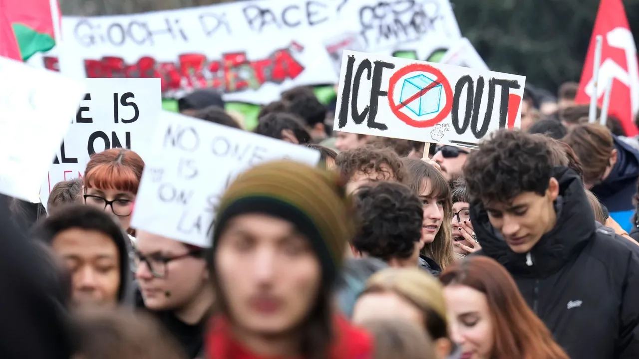 Протест против ICE на Олимпиаде перерос в беспорядки