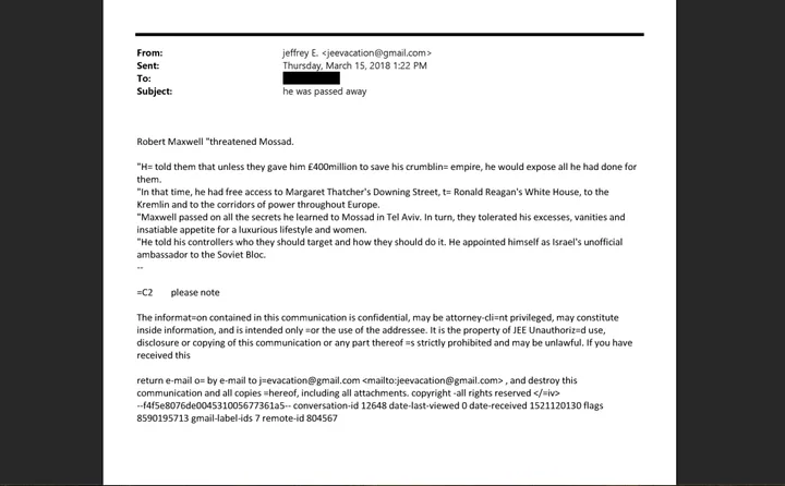 Epstein funded anti-Palestine groups, including one aiding Zionist settlements, US documents reveal