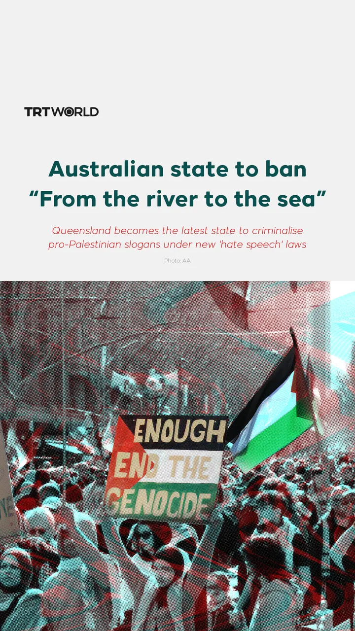 Australian state to ban “From the river to the sea”