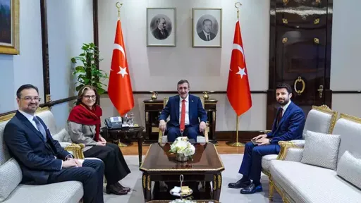 Turkish vice president meets Brazil's ambassador, discusses expanding cooperation ahead of COP31
