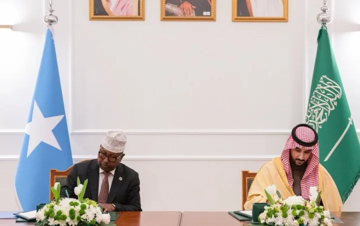 Somalia, Saudi Arabia sign military cooperation agreement