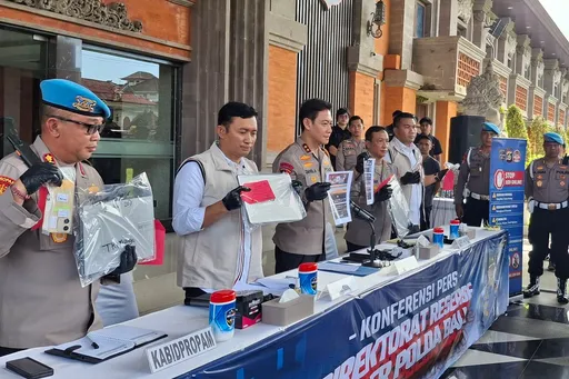 Polisi bongkar praktik judi online WN India di Bali, 39 orang ditangkap