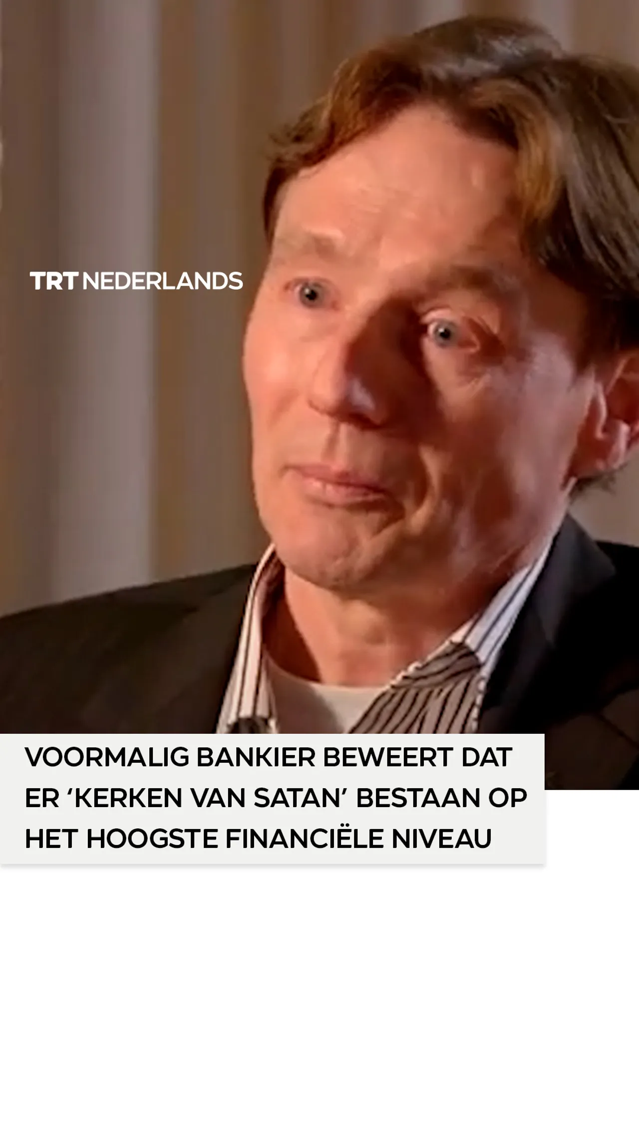 Voormalig bankier beweert dat er ‘kerken van Satan’ bestaan op het hoogste financiële niveau