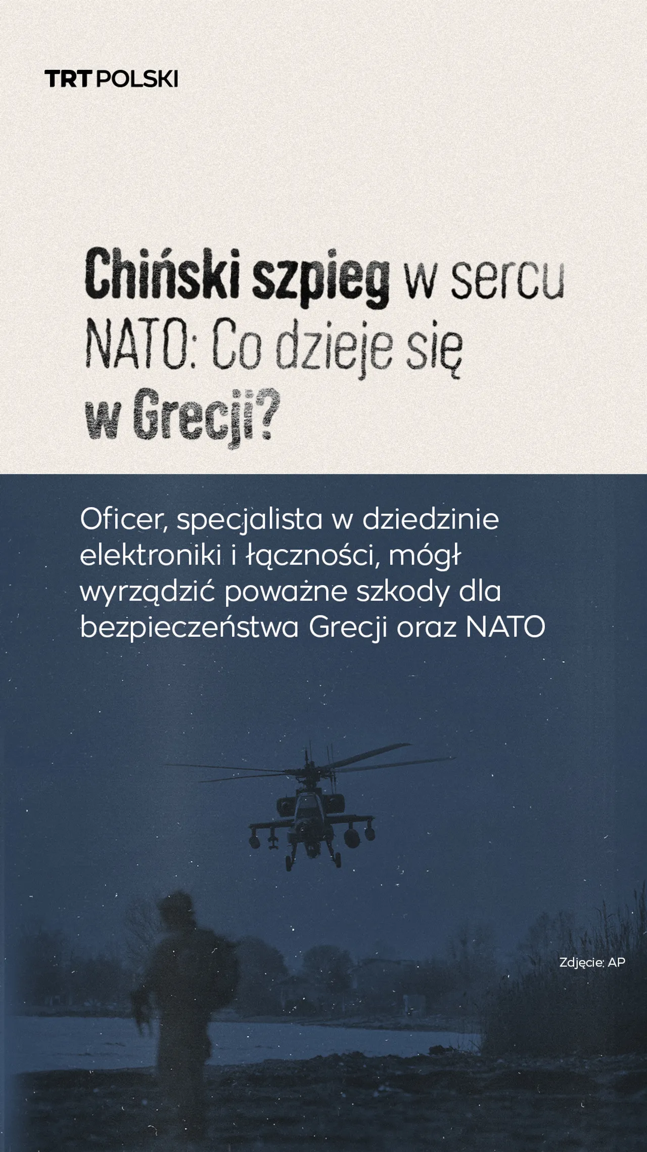 Chiński szpieg w sercu NATO: Co dzieje się w Grecji?