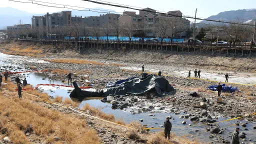 Оңтүстік Корея армиясының тікұшағы құлап, екі адам қаза тапты