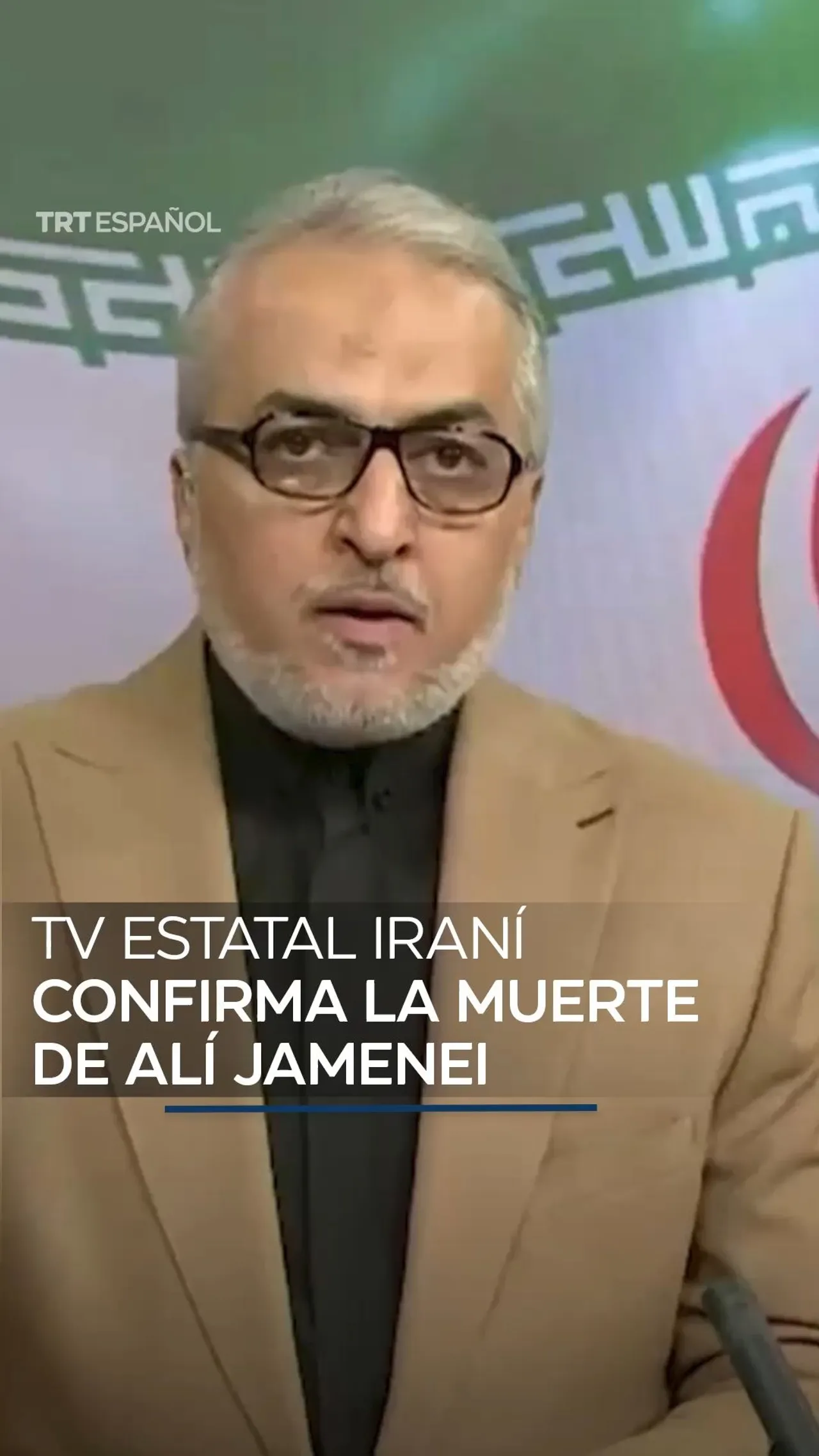 TV estatal iraní confirma la muerte de Alí Jamenei